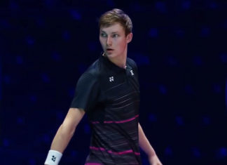 2019 All England semi-finals: Viktor Axelsen.