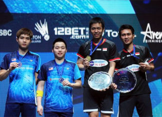 Congratulations to Hendra Setiawan/Mohammad Ahsan for winning the 2019 All England title. (photo: AFP)