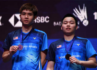 Good job to Aaron Chia/Soh Wooi Yik at All England final! (photo: AFP)