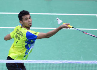 Iskandar Zulkarnain enters China Masters semi-final. (photo: Bernama)