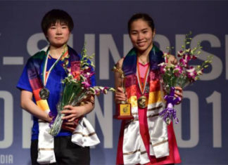Congratulations to Ratchanok Intanon for winning the 2019 India Open. (photo: STR/AFP/Getty Images)