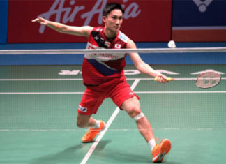 Kento Momota looks to win his first ever Malaysian Open in Kuala Lumpur this year. (photo: How Foo Yeen/Getty Images)