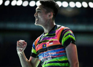 Jonatan Christie enters the semi-finals of Malaysia Open. (photo: Mohd Rasfan/Afp/Getty Images)