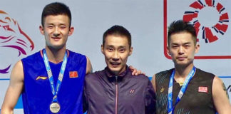 '7 Year Challenge' for Lee Chong Wei, Lin Dan, and Chen Long. (photo: Lee Chong Wei's Facebook)