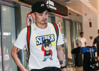 Lin Dan arrives in Wuhan to get ready for the 2019 Badminton Asia Championships. (photo: Sina)