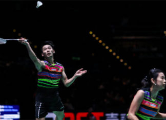 Chan Peng Soon/Goh Liu Ying enter the Badminton Asia Championships second round. (photo: Shi Tang/Getty Images)