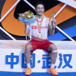 Kento Momota declares a new generation of players is taking over badminton. (photo: Wang He/Getty Images)