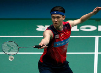 Lee Zii Jia in good spirit ahead of the 2019 Sudirman Cup. (photo: Bernama)