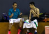 Misbun Sidek (L) has a close relationship with Lee Chong Wei both on and off the court. (photo: Bernama)