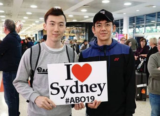 Really exciting to see Lee Yong Dae/Yeon Seong start playing together again. (photo: Australian Open)