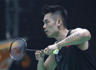 Lin Dan still has plenty of gas left in the tank. (photo: AFP)