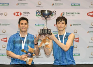 Winning the 2019 Australian Open is a huge motivation for Ko Sung Hyun/Shin Baek Cheol. (photo: Australian Badminton Open)
