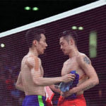 The end of Lee Chong Wei (L) – Lin Dan rivalry era. (photo: AFP)