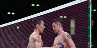 The end of Lee Chong Wei (L) - Lin Dan rivalry era. (photo: AFP)