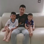 Lee Chong Wei and his sons wish dads everywhere a Happy Father’s Day. (photo: Lee Chong Wei’s Facebook)
