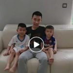 Lee Chong Wei and his sons wish dads everywhere a Happy Father’s Day. (photo: Lee Chong Wei’s Facebook)