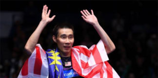 Thank you Lee Chong Wei for all the great memories, both on and off the court. (photo: AFP)