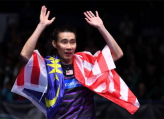 Thank you Lee Chong Wei for all the great memories, both on and off the court. (photo: AFP)