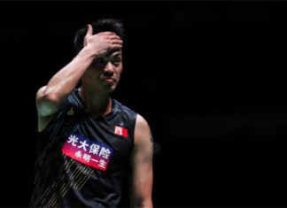 Lin Dan suffers a first round exit at the 2019 Japan Open. (photo: Shi Tang/Getty Images)