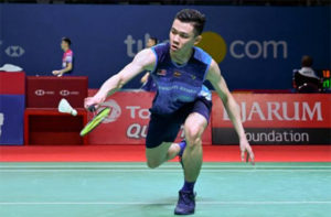 Lee Zii Jia enters 2019 Thailand Open quarter-finals. (photo: AFP)