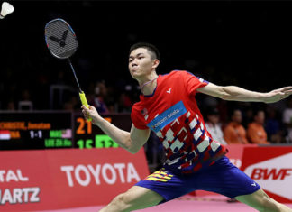 Lee Zii Jia was seeded 14th at the 2019 World Championships. (photo: BWF)