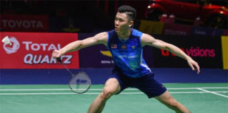 Lee Zii Jia eyes strong chance of advancing to 2019 World Championships quarter-finals. (photo: Chalinee Thirasupa/AFP/Getty Images)