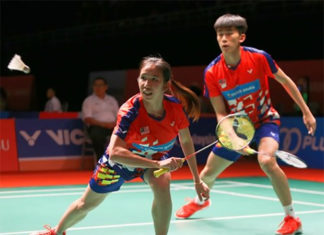 Hoo Pang Ron/Cheah Yee See are one victory away from winning the Hyderabad Open. (photo: Chinapress)