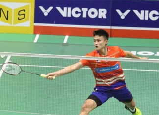 Lim Chong King definitely has a bright badminton career ahead of him! (photo: Bernama)