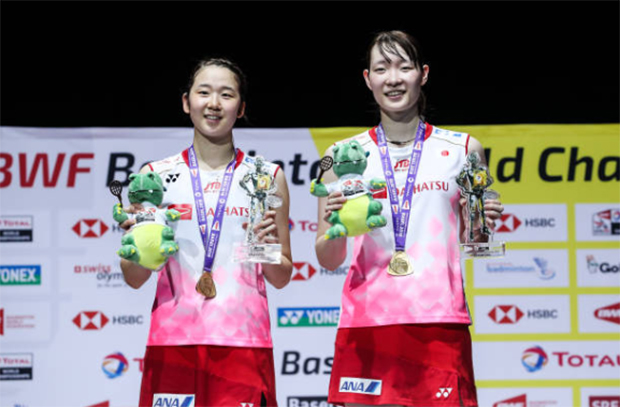 Mayu Matsumoto/Wakana Nagahara able to defense their World Championships title in Basel. (photo: Shi Tang/Getty Images)