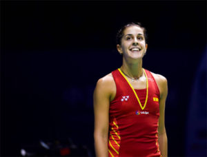 Recovery after an ACL injury is no easy, hope Carolina Marin can stay strong and keep going! (photo: Visual China Group via Getty Images)