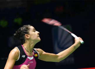 Carolina Marin is looking strong at the China Open. (photo: Xinhua)