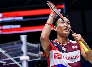 Kento Momota is set to face Chen Long in the China Open semi-final. (photo: Xinhua)