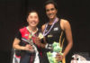 Best wishes to coach Kim Ji Hyun and her family. (photo: BWF)