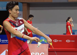 Kento Momota is currently the king of men's singles.