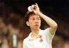 Han Aiping - the legendary women's singles player from China.