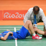 This was the injury that pretty much ended Li Xuerui's badminton career. (photo: AFP)
