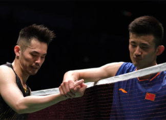 Lin Dan set to play Chen Long in French Open second round. (photo: AFP)