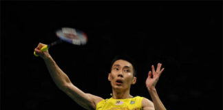 Glad to see Lee Chong Wei back in action again, even if just an exhibition match. (photo: AFP)