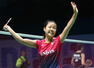 Nozomi Okuhara becomes the new World No. 1 women's singles player. (photo: AFP)