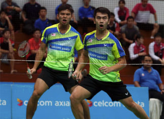 Goh Sze Fei/Nur Izzuddin continue playing well at the Macau Open. (photo: NST)