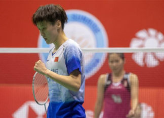 Chen Yufei beats Ratchanok Intanon for the 11th-time in 2019 Hong Kong Open final. (photo: Xinhua)