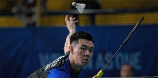Lee Zii Jia enters the 2019 SEA Games men's singles final. (photo: Mark Cheong)