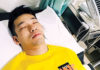 Chan Peng Soon isn’t letting Bell’s palsy derail his Olympic dream Chan Peng Soon is undergoing acupuncture treatment. (photo: Chan Peng Soon's Instagram)