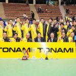 Team Tonami win the 2019 S/J League men’s team title. (photo: S/J League)