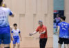 Chinese badminton team prepares for Tokyo Olympics in Xiamen Kang Kyung-Jin of Korea coaching the Chinese women's doubles players. (photo: Yumaoqiu)