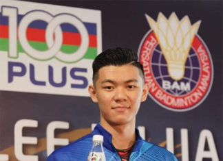 Lee Zii Jia appointed as 100PLUS' new brand ambassador. (photo: Lee Chong Wei's Facebook)