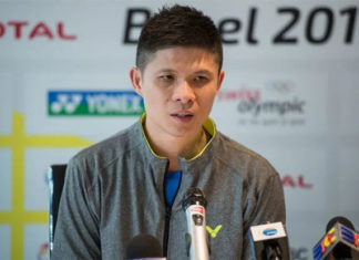 Wong Choong Hann gets serious about produce a winning Malaysian badminton team. (photo: AFP)