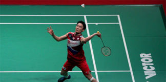 Kento Momota continue strong run at Malaysia Masters. (photo: Shi Tang/Getty Images)