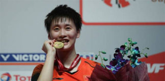 Chen Yu Fei takes home USD $30K for winning the 2020 Malaysia Masters. (photo: Mohd Rasfan/AFP Via Getty Images)