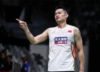 Lin Dan is not as formiddable as he used to be. (photo: Shi Tang/Getty Images)
